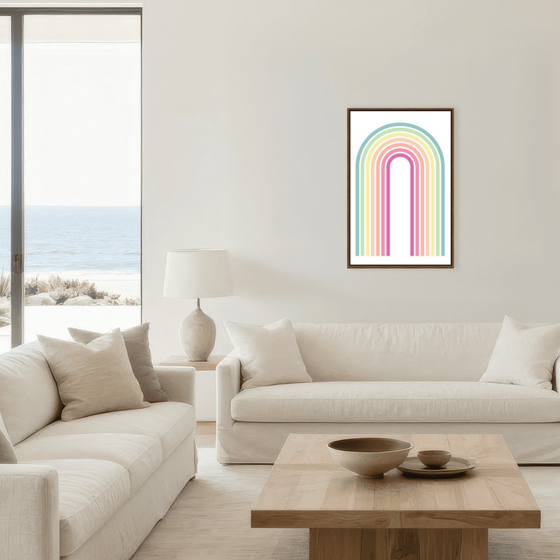 In Full Bloom I Print by Stefanie Bales, 36" H x 24" W x 2.375" D, Framed Canvas, Brown
