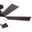 Ventilateur de plafond standard à DEL à 5 pales de 52 po avec télécommande et ensemble d'éclairage inclus-636595575