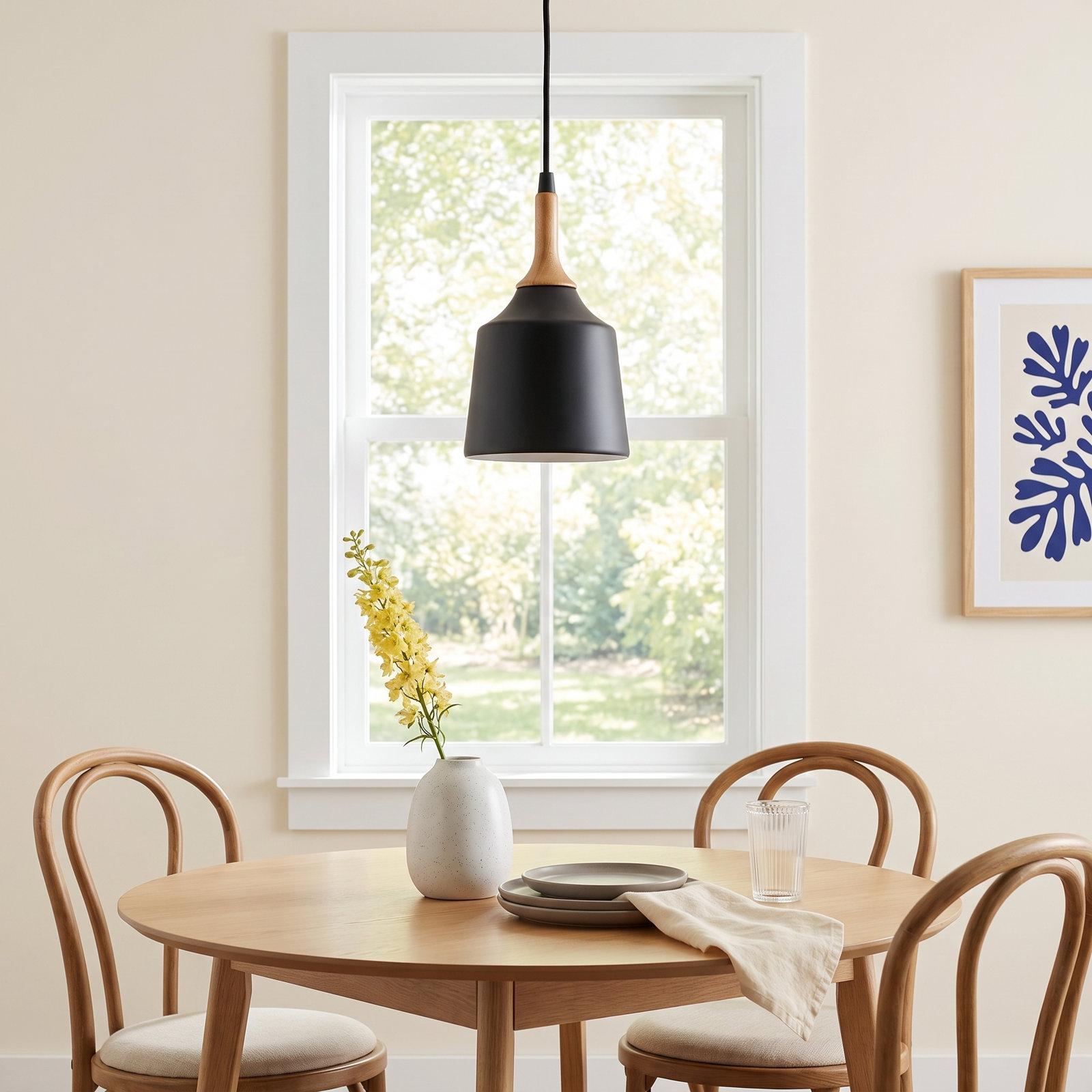 Edmar Single Light Metal Pendant