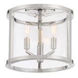 3 - Light Semi Flush Mount