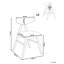 48cm H Fabric Upholstered Side Chair