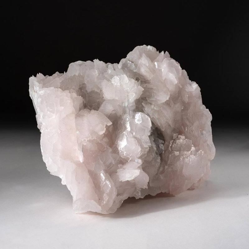 Polished Manganoan Calcite Cluster