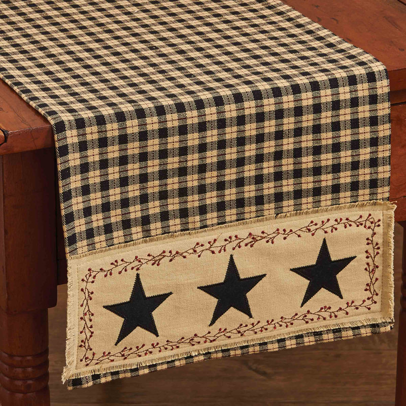 Chemin de table Union Rustic Star - L 54 po