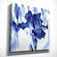 «Blue Ice Iris», reproduction d'impression sur toile-22499366