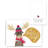 Christmas Hedgehog, Moose, Fox, Owl, Rabbit, Bear Card Or Card Holder