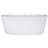 Biscayne 64'' x 31'' Freestanding Soaking Solid Surface Bathtub-50879086