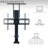 Vivo Tv Motorized Vertical Stand Lift for 32" to 55" Screens, Mount-E-UP65A-93764084