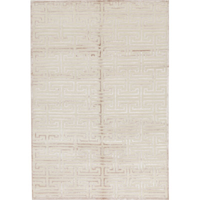 Tapis ivoire de haute qualité noué à la main Windsom