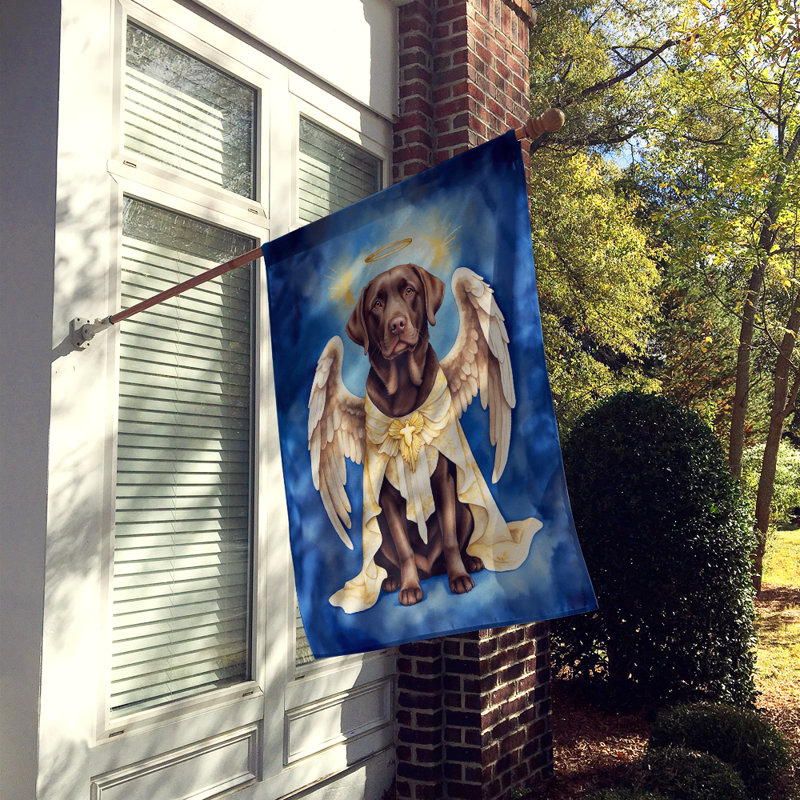 Drapeau chocolat chocolat Labrador Retriever My Angel House