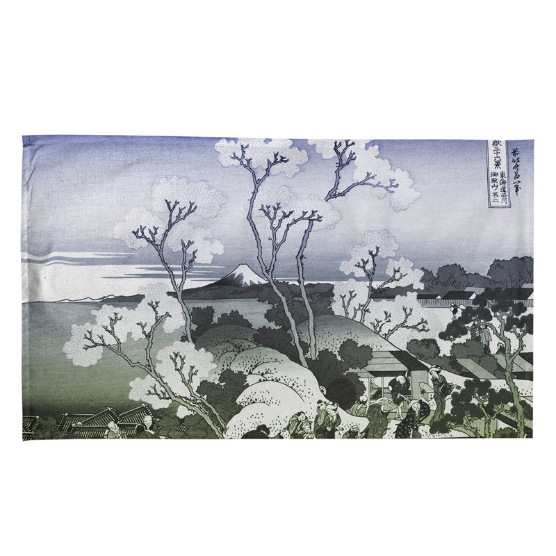 Tea Towel Kitchen Towel, Poly Twill, Dark/Light Purple