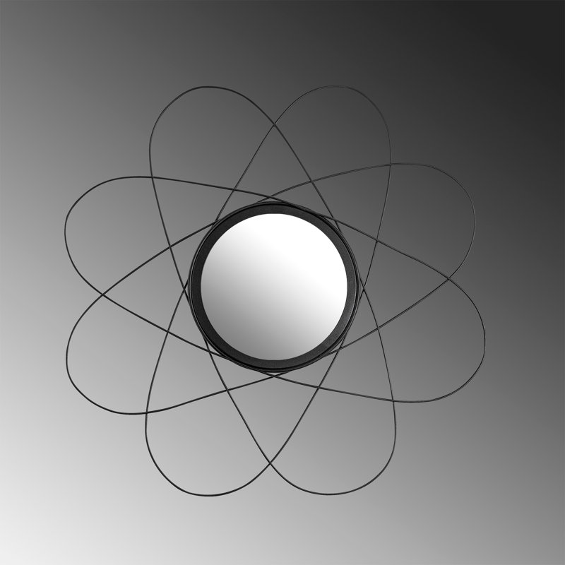 Metal Flat Wall Mirror