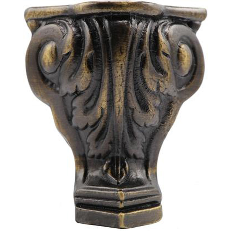 Pied à volute brûlé ILVE Range (laiton), Bronze
