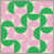 Green/Pink/White