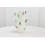 Grand vase décoratif papillon en céramique Cole et gris avec accents multicolores