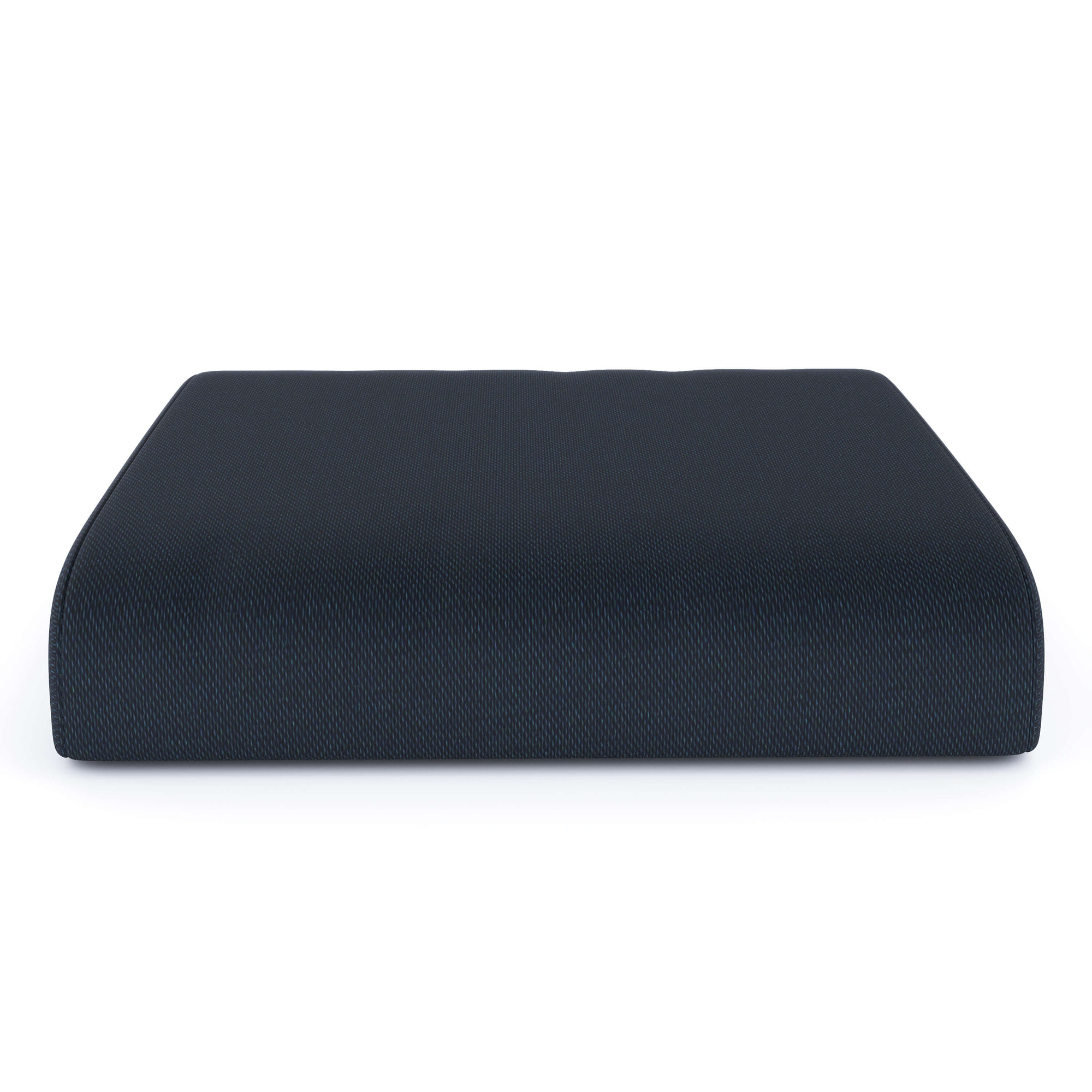 Sunbrella Outdoor Ottoman Cushion, 4" H x 22" W x 20" D, Canvas Navy Sunbrella® Canvas