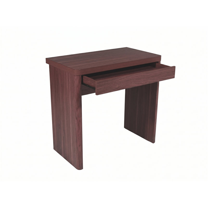 Libre 31,1" Writing Desk with Drawer , Walnut