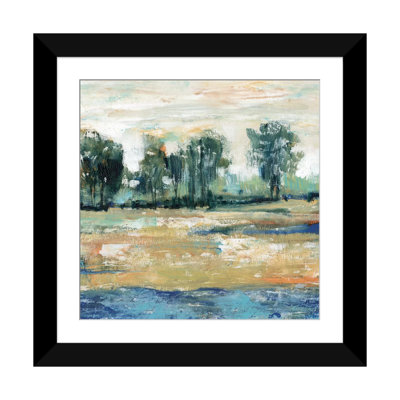 « blue shade i », reproduction d’art sur toile tendue