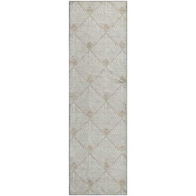 Premium Machine Washable Prisco Ivory Rug
