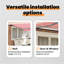 VidaXL Polyester Cover Retractable Patio Awning-126440738-126440739-126440748