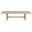 Ensemble de table de salle à manger 9 pièces Beige