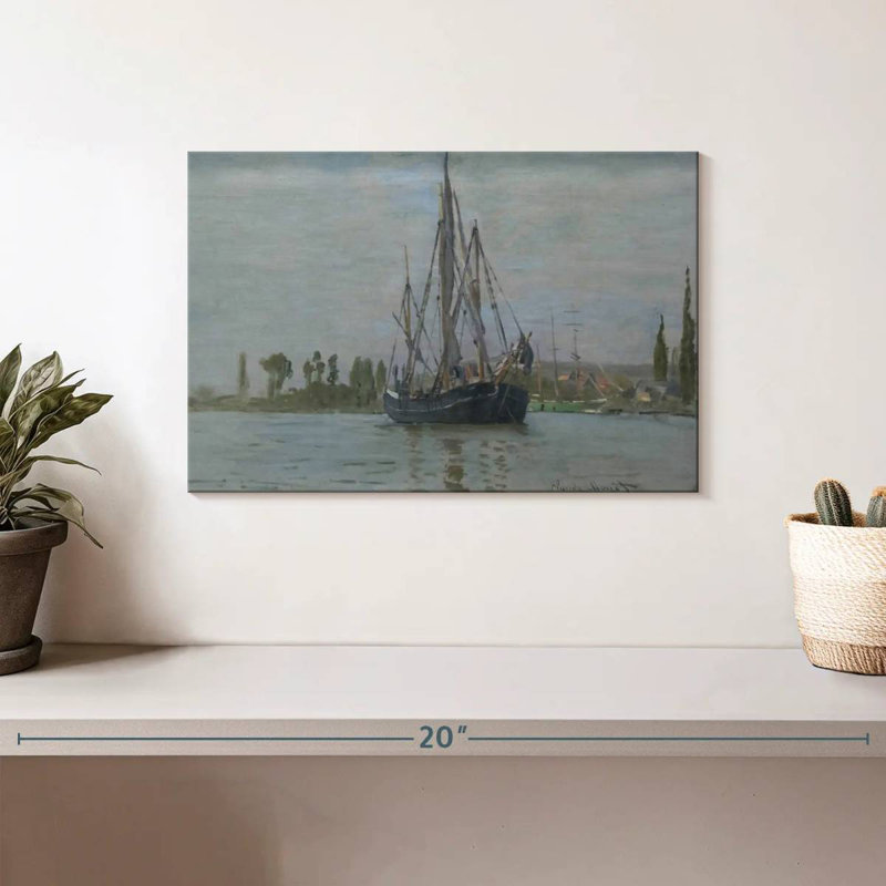 Mehar Anchored Chasse-Maree, 8" H x 12" W