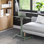 Chariot de bureau pneumatique inclinable Sage Green airLIFT®