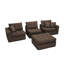 Canapé modulaire surdimensionné de 113 po avec nuage 113 po-380764672