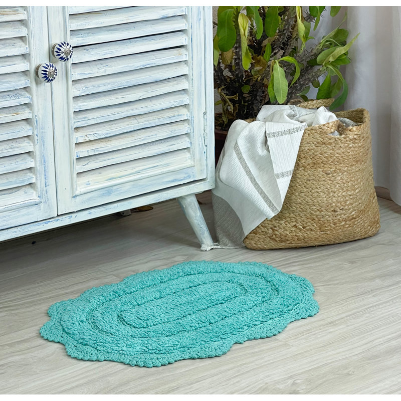 Casanova Non-Slip, Turquoise, 24" L x 17" W