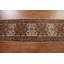 Tapis de couloir ivoire en laine noué à la main de conception unique 2 pi 7 po x 10 pi 1 po New Age