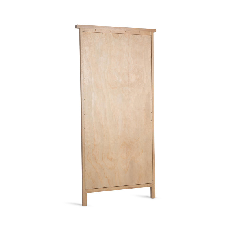Juno Oak Wood Floor Mirror