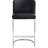 26'' Modern Upholstered Low Back Counter & Bar Stool With Metal Sled Frame -1369423370-1403939597
