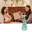 Décoration d'arbre de Noël en verre - Décoration de Noël pour table, centre de table de Noël-846315452