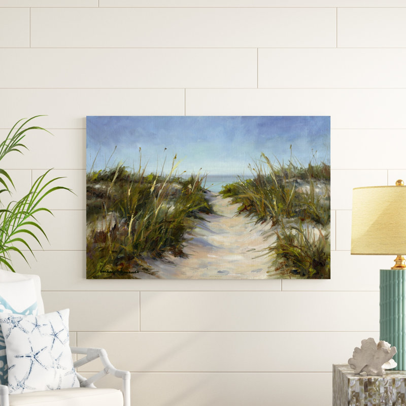 Herbe de mer et sable, H 32 po x l 48 po x P 1,25 po
