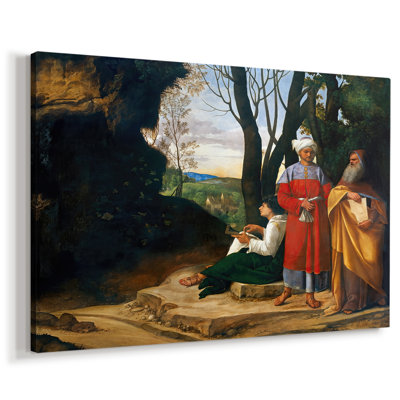 The Three Philosophers-Giorgione-Gallery Wrapped Canvas-c. 1508–1509