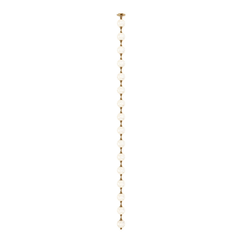 Marni 16 - Light Pendant, Natural Brass