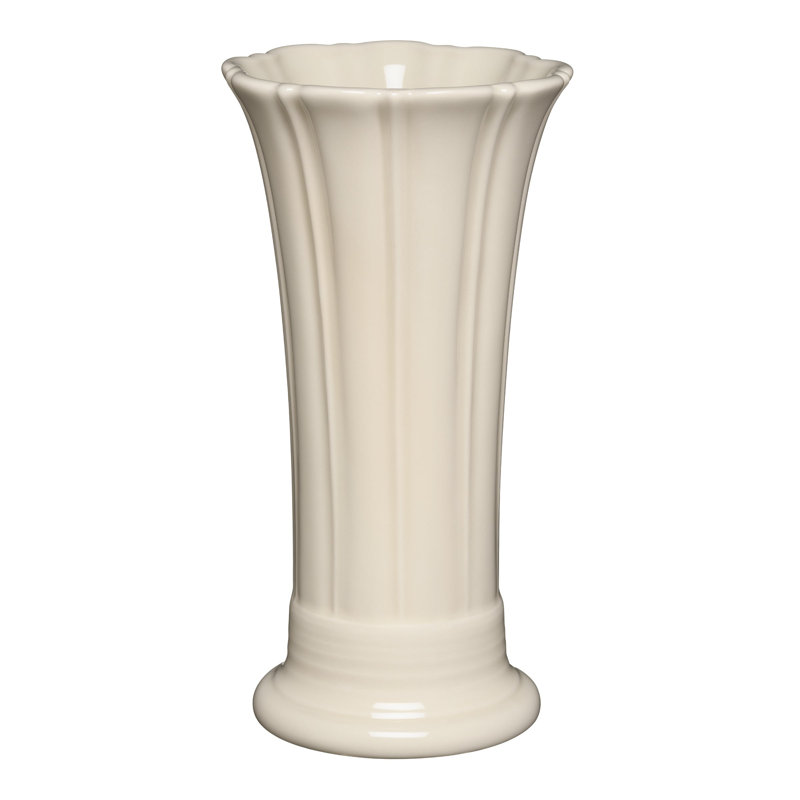 Fiesta 9 5/8 Inch Medium Vase, Linen