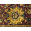 Tapis oriental mauve traditionnel fait à la main 4 x 6 Agra Jaipur