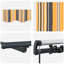 VidaXL Polyester Cover Retractable Patio Awning-129598092-129598096-129598097