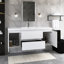 Meuble-lavabo flottant 60 po avec lavabo