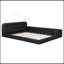 Lit plateforme tapissier avec 2 lampes de lecture-1171093278