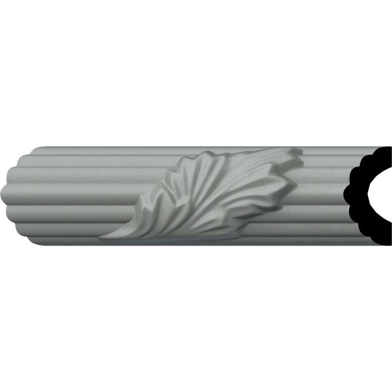 Reeded Acanthus Leaf Panel Moulding