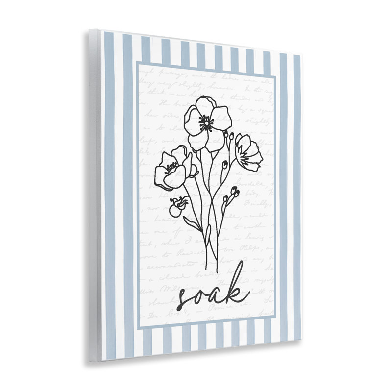 Plaque murale Soak