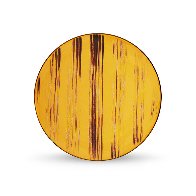 Wilmax Colourboom 28cm Round Plate 28 Cm, Yellow