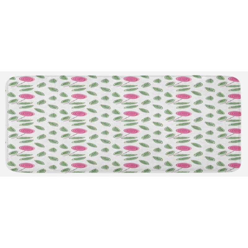 Tapis de cuisine Rose