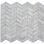 Random Sized Natural Stone Herringbone / Chevron Mosaic Wall & Floor Tile