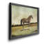 «A Strawberry Roan Hunter», reproduction d'art sur toile encadrée-1046155925-1046155930