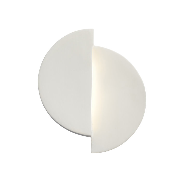 Tenny Ceramic LED Flush Mounted Sconce