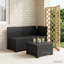 117 cm W Patio Sofa-153395474