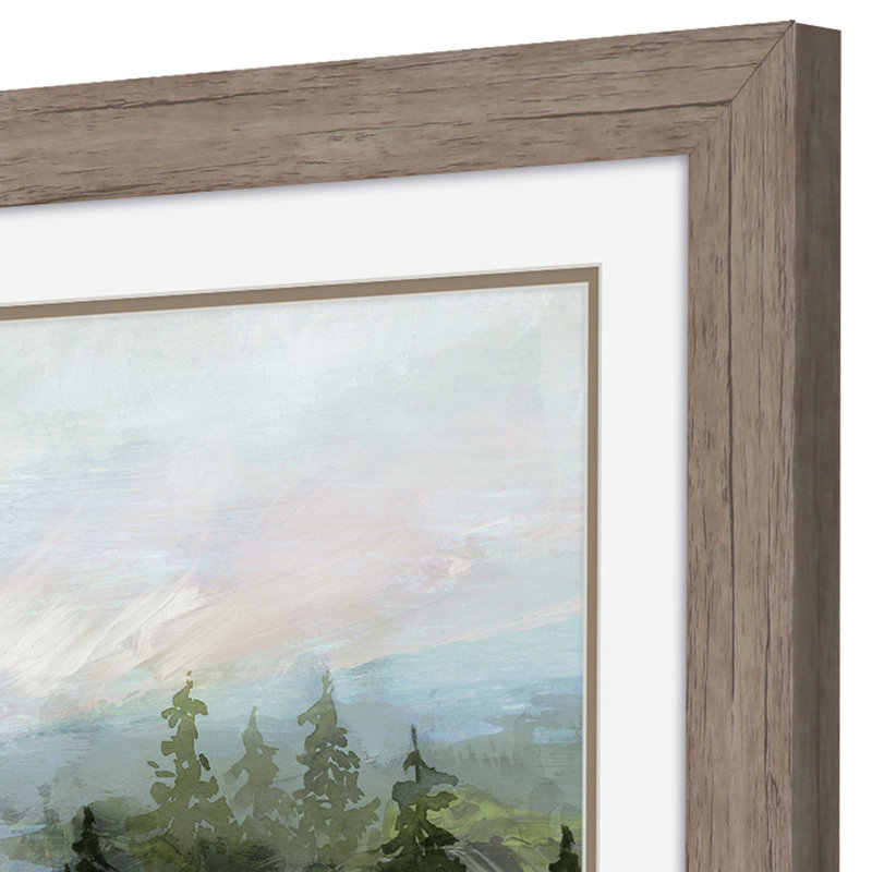«River View II» par Blue Print sur papier