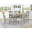 1Pc Grey Colour Rectangular Shape Table Dining Room Wooden Furniture